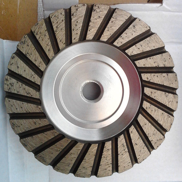 Aluminum cup wheel